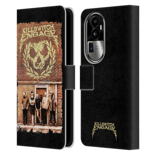 Killswitch Engage Band Art Brick Wall Leather Book Wallet Case Cover For OPPO Reno10 Pro+