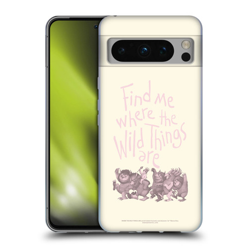 Where the Wild Things Are Literary Graphics Find Me Soft Gel Case for Google Pixel 8 Pro