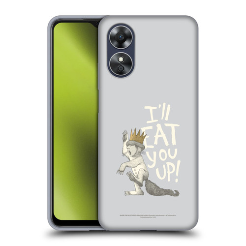 Where the Wild Things Are Literary Graphics Eat You Up Soft Gel Case for OPPO A17