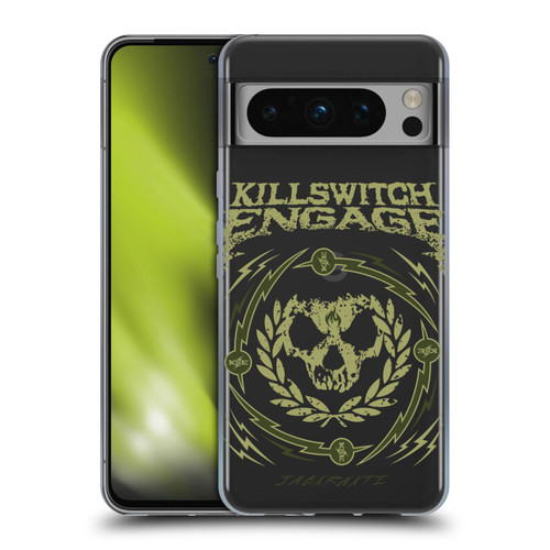 Killswitch Engage Band Logo Wreath Soft Gel Case for Google Pixel 8 Pro