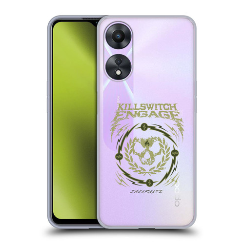 Killswitch Engage Band Logo Wreath Soft Gel Case for OPPO A78 4G