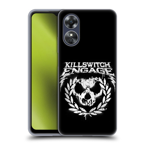 Killswitch Engage Tour Wreath Spray Paint Design Soft Gel Case for OPPO A17