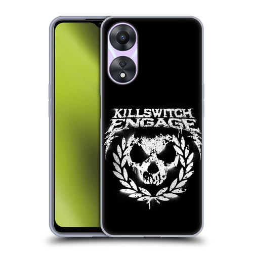 Killswitch Engage Tour Wreath Spray Paint Design Soft Gel Case for OPPO A78 4G