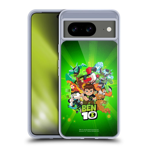 Ben 10: Animated Series Graphics Character Art Soft Gel Case for Google Pixel 8