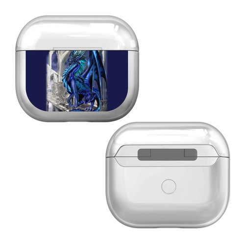 Ruth Thompson Dragons Nightfall Clear Hard Crystal Cover Case for Apple AirPods 3 3rd Gen Charging Case