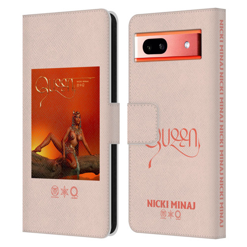 Nicki Minaj Album Queen Leather Book Wallet Case Cover For Google Pixel 7a