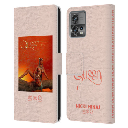Nicki Minaj Album Queen Leather Book Wallet Case Cover For Motorola Moto Edge 30 Fusion