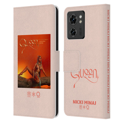 Nicki Minaj Album Queen Leather Book Wallet Case Cover For Motorola Moto Edge 40