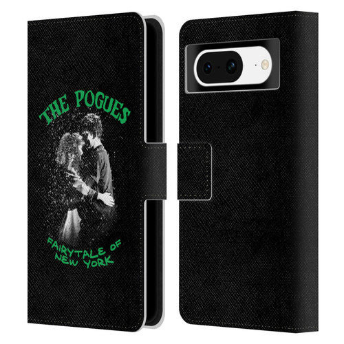 The Pogues Graphics Fairytale Of The New York Leather Book Wallet Case Cover For Google Pixel 8