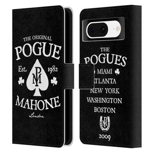 The Pogues Graphics Mahone Leather Book Wallet Case Cover For Google Pixel 8