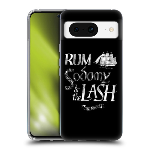 The Pogues Graphics Rum Sodony & The Lash Soft Gel Case for Google Pixel 8