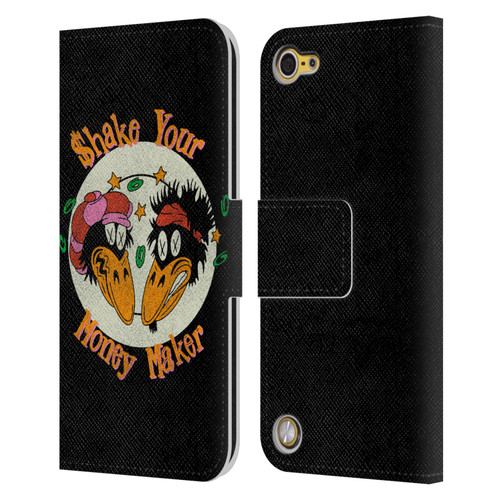 The Black Crowes Graphics Shake Your Money Maker Leather Book Wallet Case Cover For Apple iPod Touch 5G 5th Gen