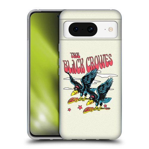 The Black Crowes Graphics Flying Guitars Soft Gel Case for Google Pixel 8