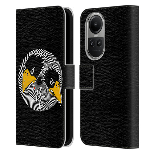 The Black Crowes Graphics Artwork Leather Book Wallet Case Cover For OPPO Reno10 5G / Reno10 Pro 5G