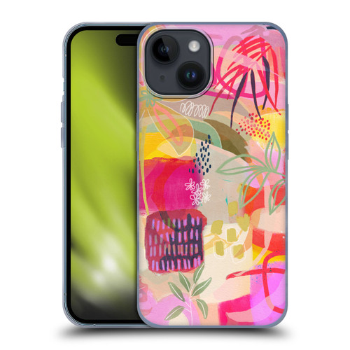 Suzanne Allard Floral Art You Are Loved Soft Gel Case for Apple iPhone 15