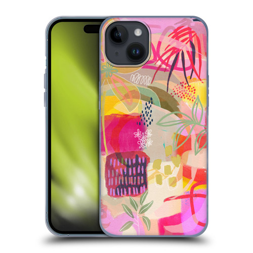 Suzanne Allard Floral Art You Are Loved Soft Gel Case for Apple iPhone 15 Plus
