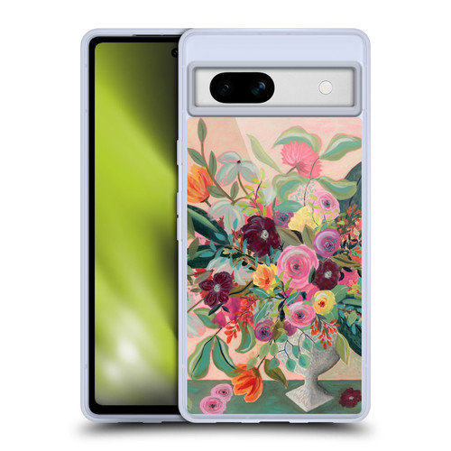 Suzanne Allard Floral Art Floral Centerpiece Soft Gel Case for Google Pixel 7a