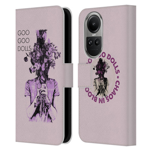 Goo Goo Dolls Graphics Chaos In Bloom Leather Book Wallet Case Cover For OPPO Reno10 5G / Reno10 Pro 5G