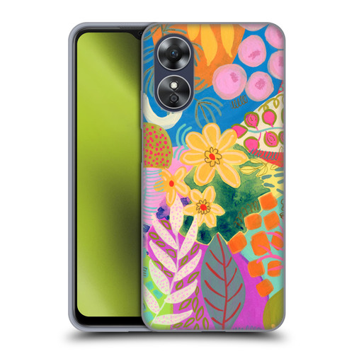 Suzanne Allard Floral Art Yellow Daisies Soft Gel Case for OPPO A17