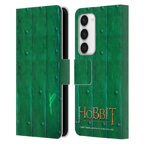 The Hobbit An Unexpected Journey Key Art Door Leather Book Wallet Case Cover For Samsung Galaxy S23 5G