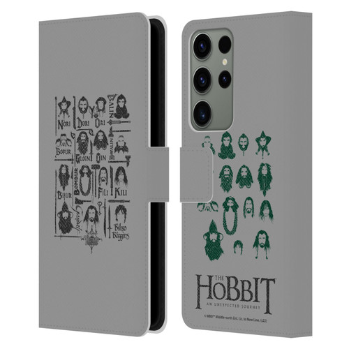 The Hobbit An Unexpected Journey Key Art The Company Leather Book Wallet Case Cover For Samsung Galaxy S23 Ultra 5G
