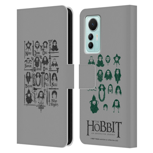 The Hobbit An Unexpected Journey Key Art The Company Leather Book Wallet Case Cover For Xiaomi 12 Lite