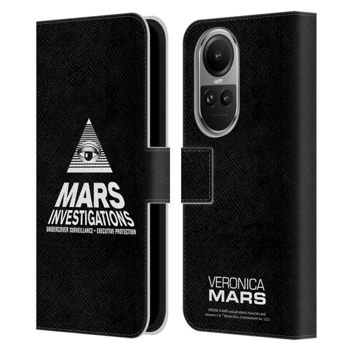 Veronica Mars Graphics Logo Leather Book Wallet Case Cover For OPPO Reno10 5G / Reno10 Pro 5G