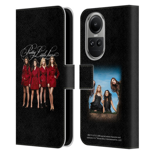Pretty Little Liars Graphics Characters Leather Book Wallet Case Cover For OPPO Reno10 5G / Reno10 Pro 5G