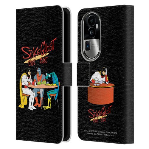Space Ghost Coast to Coast Graphics Group Leather Book Wallet Case Cover For OPPO Reno10 Pro+