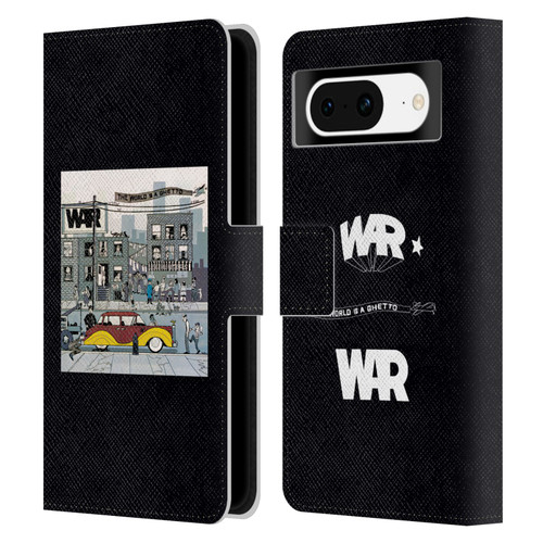 War Graphics The World Is A Ghetto Album Leather Book Wallet Case Cover For Google Pixel 8