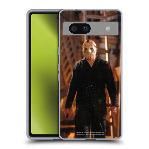 Friday the 13th: A New Beginning Graphics Jason Voorhees Soft Gel Case for Google Pixel 7a