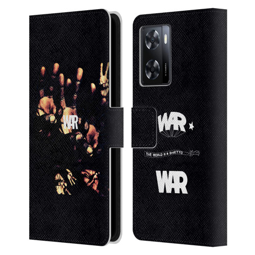 War Graphics Album Art Leather Book Wallet Case Cover For OPPO A57s
