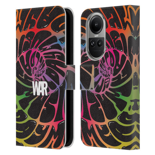 War Graphics All Day Colorful Leather Book Wallet Case Cover For OPPO Reno10 5G / Reno10 Pro 5G