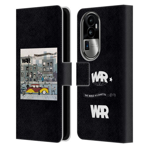 War Graphics The World Is A Ghetto Album Leather Book Wallet Case Cover For OPPO Reno10 Pro+
