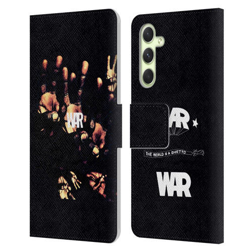 War Graphics Album Art Leather Book Wallet Case Cover For Samsung Galaxy A54 5G