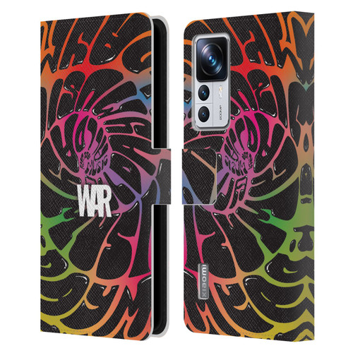 War Graphics All Day Colorful Leather Book Wallet Case Cover For Xiaomi 12T Pro