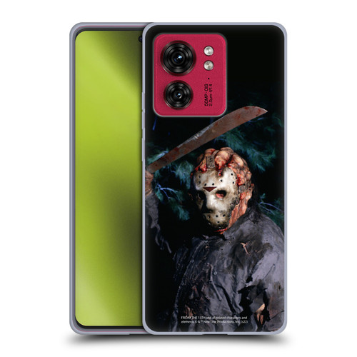 Friday the 13th: Jason Goes To Hell Graphics Jason Voorhees Soft Gel Case for Motorola Moto Edge 40