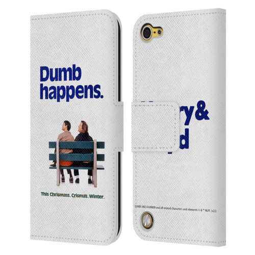 Dumb And Dumber Key Art Dumb Happens Leather Book Wallet Case Cover For Apple iPod Touch 5G 5th Gen