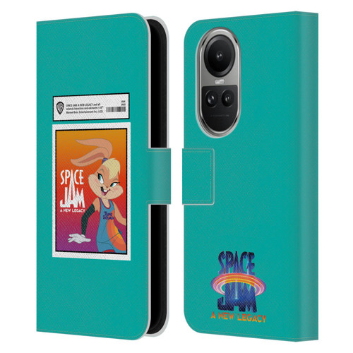 Space Jam: A New Legacy Graphics Lola Card Leather Book Wallet Case Cover For OPPO Reno10 5G / Reno10 Pro 5G