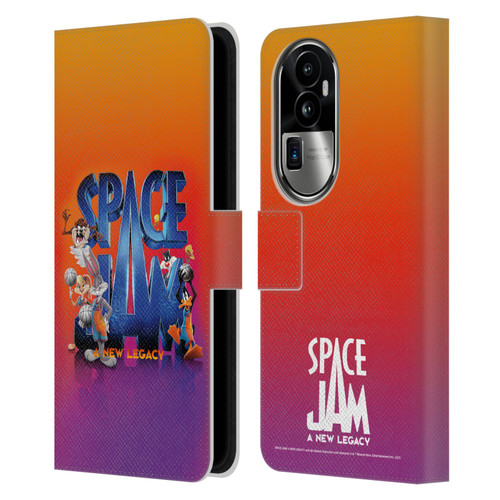 Space Jam: A New Legacy Graphics Poster Leather Book Wallet Case Cover For OPPO Reno10 Pro+