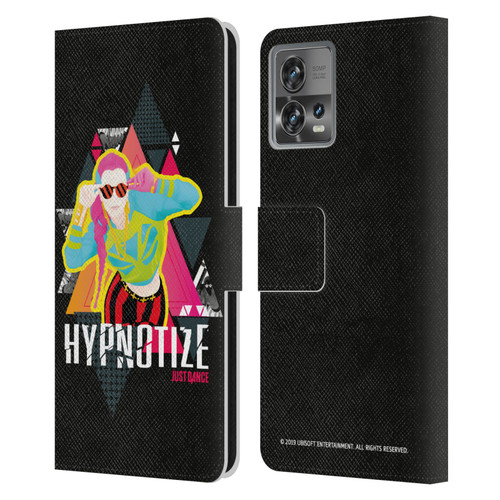 Just Dance Artwork Compositions Hypnotize Leather Book Wallet Case Cover For Motorola Moto Edge 30 Fusion