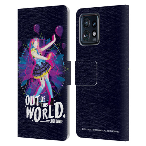Just Dance Artwork Compositions Out Of This World Leather Book Wallet Case Cover For Motorola Moto Edge 40 Pro