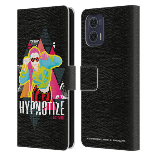 Just Dance Artwork Compositions Hypnotize Leather Book Wallet Case Cover For Motorola Moto G73 5G