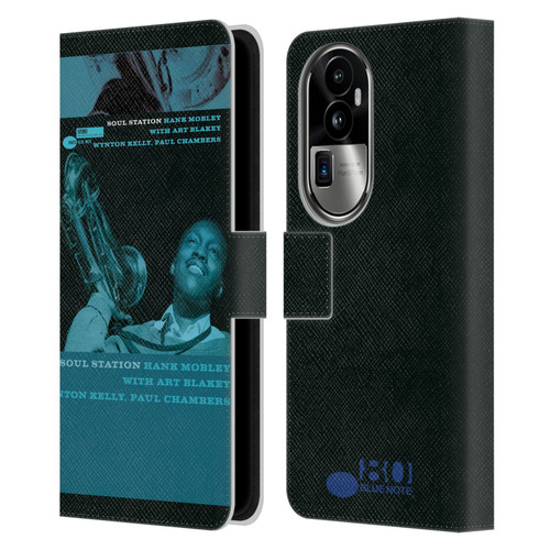 Blue Note Records Albums Hunk Mobley Soul Station Leather Book Wallet Case Cover For OPPO Reno10 Pro+