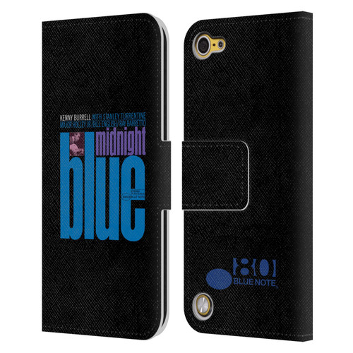 Blue Note Records Albums 2 Kenny Burell Midnight Blue Leather Book Wallet Case Cover For Apple iPod Touch 5G 5th Gen