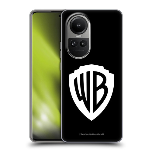 Warner Bros. Shield Logo Black Soft Gel Case for OPPO Reno10 5G / Reno10 Pro 5G
