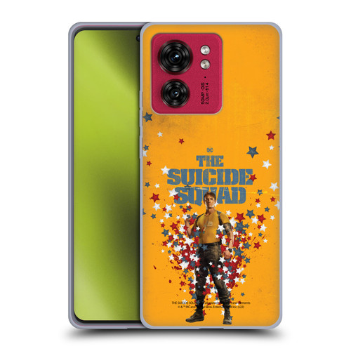 The Suicide Squad 2021 Character Poster Rick Flag Soft Gel Case for Motorola Moto Edge 40