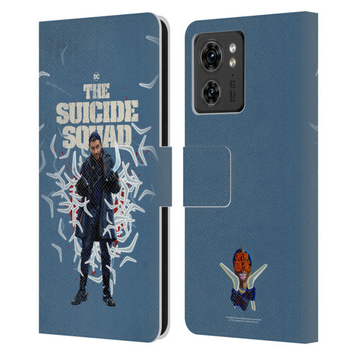The Suicide Squad 2021 Character Poster Captain Boomerang Leather Book Wallet Case Cover For Motorola Moto Edge 40
