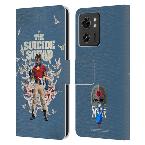 The Suicide Squad 2021 Character Poster Peacemaker Leather Book Wallet Case Cover For Motorola Moto Edge 40