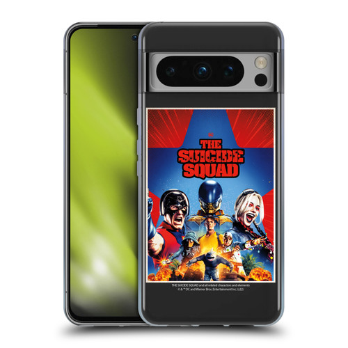The Suicide Squad 2021 Character Poster Group Soft Gel Case for Google Pixel 8 Pro